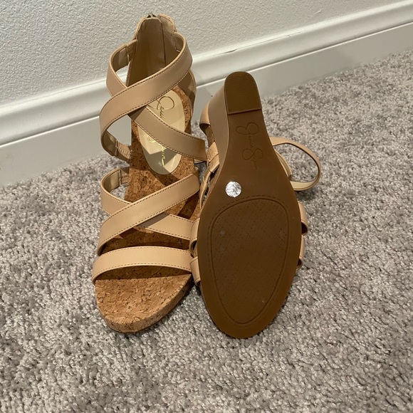 Jessica Simpson platform sandals size 8 - Picture 2 of 3